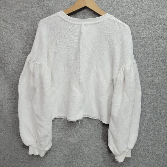 FREE PEOPLE SLEEVES LIKE THESE SWEATSHIRT, SIZE L - Picture 8 of 9